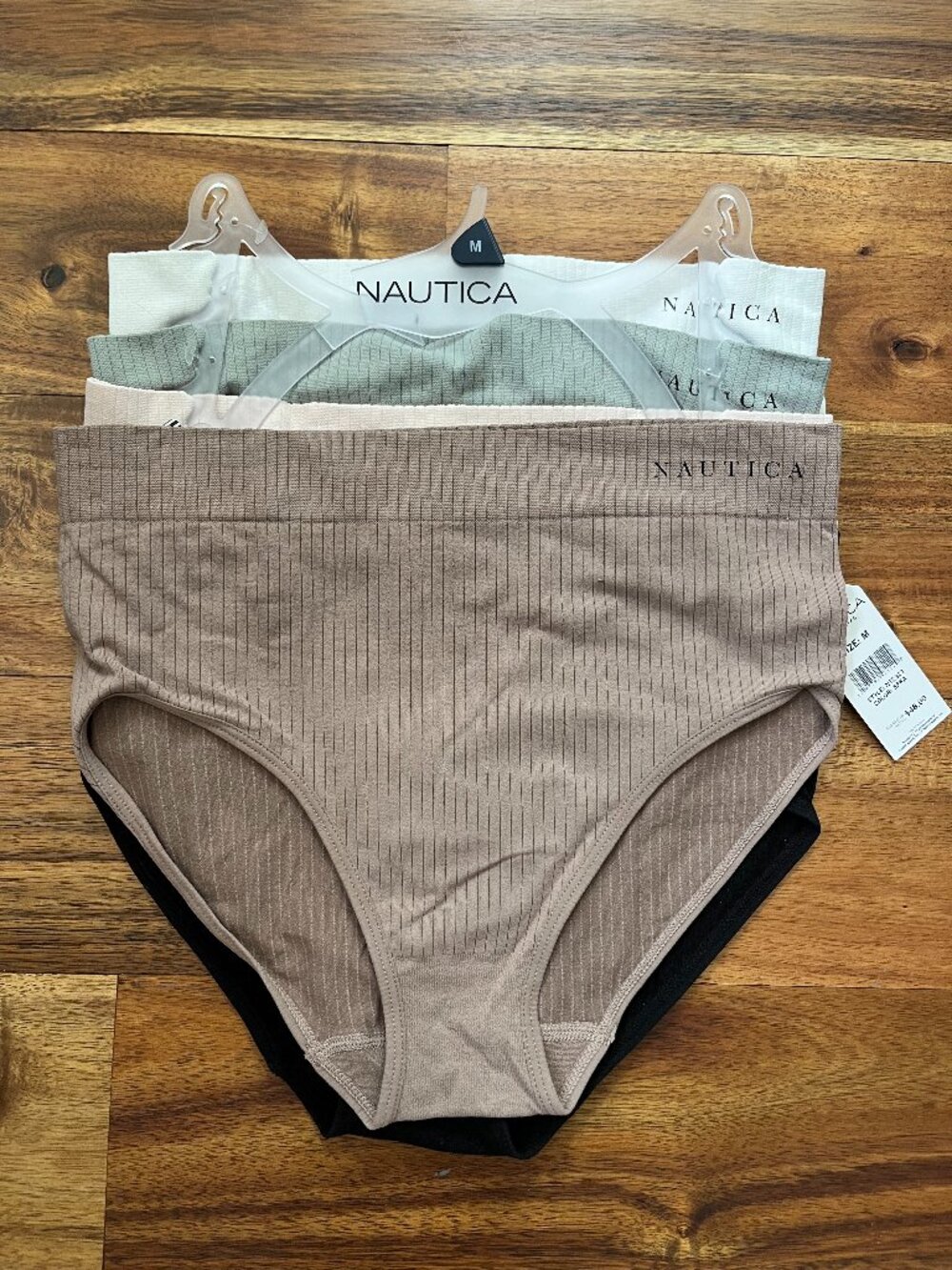 Nautica Panties Five Pairs Size Medium NEW NWT